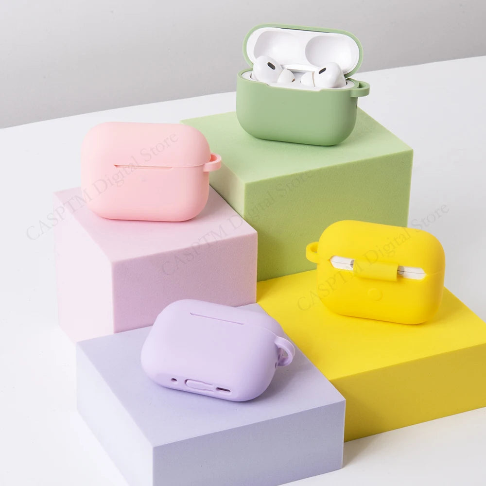 2025 New Case For Apple Airpods Pro 3 Cover Silicone Protective Cases For Airpods Pro3 Gen Fundas Wireless Headphone Accessories