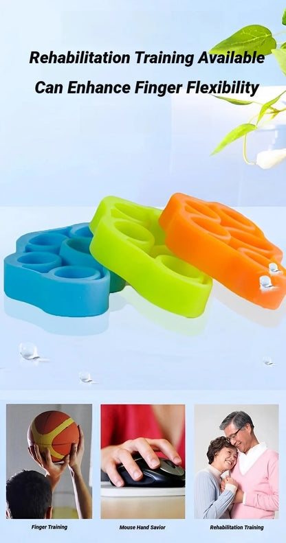 Silicone Five-Finger Training Hand Expanders Exerciser Wrist Stretcher Finger Gripper Expander Strength Rehabilitation Tensioner