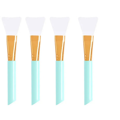 1/4/5/6-pack advanced silicone facial mask brush - mild and soft, suitable for all skin types, formaldehyde free