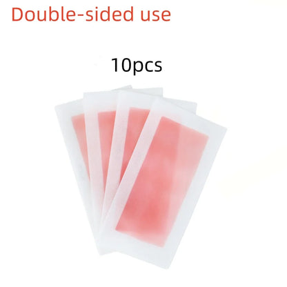 10/20/100 Pcs Depilatory Wax Strips Hair Removal Wax Paper Cold Wax Strips Paper For Face Neck Arm Leg Body Beauty Tools