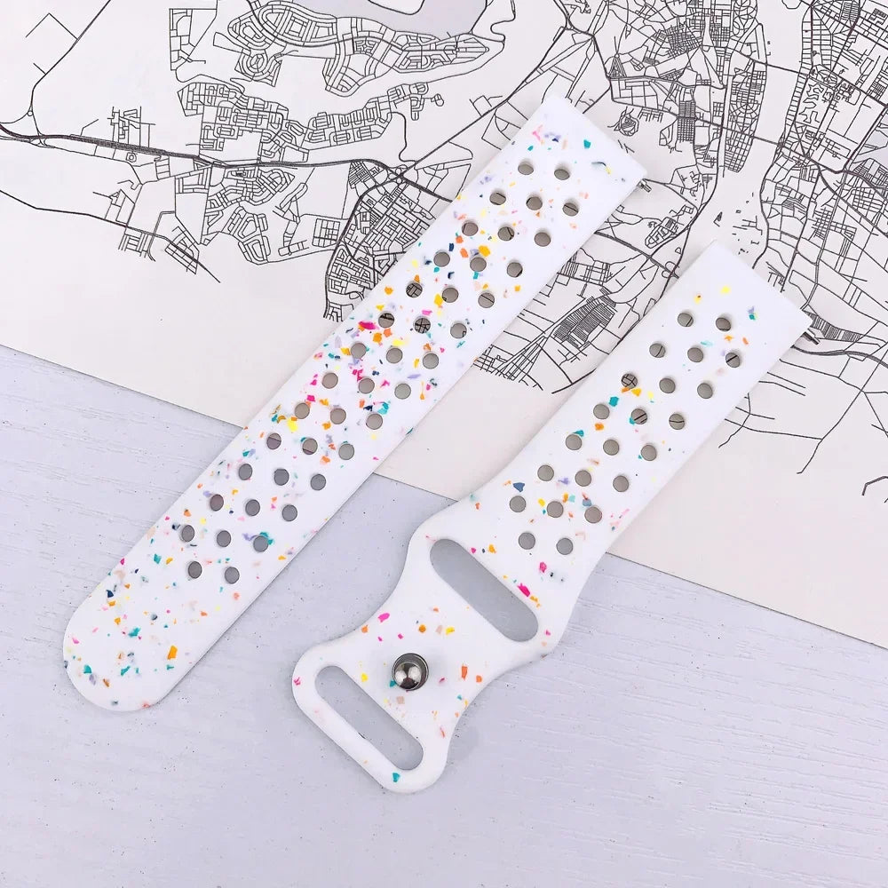20mm Band For Samsung Galaxy Watch 4/5/6/7 44mm 40mm 5 Pro 45mm Silicone Bracelet correa Galaxy Watch 6 classic 47mm 43mm strap