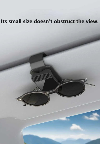 Car Sun Visor Sunglasses Clip Multifunctional Glasses Ticket Card Holder Stable Storage Practical Car Interior Accessories