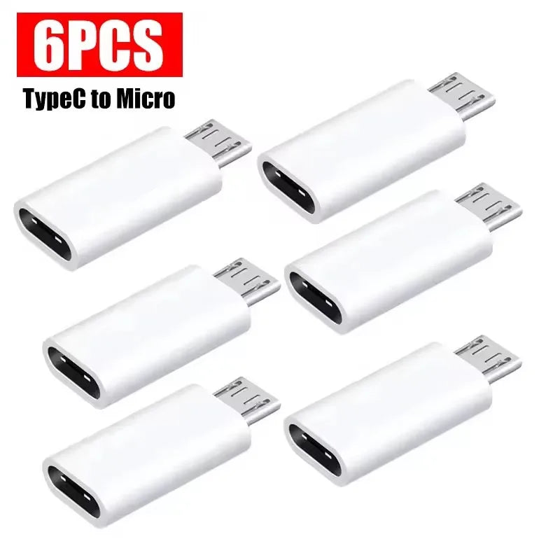 USB Type-C Adapter Type C To Micro USB Female To Male Converters For Xiaomi Samsung Charger Data Cable USBC USB C Adapter
