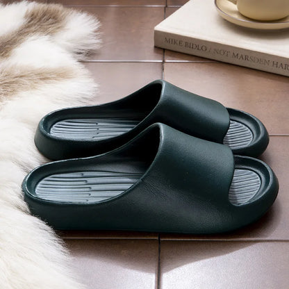 Women Men Floral Slide Sandals Plus Size Soft Slippers Thick Sole Non Slip Beach Shoes Casual Summer Indoor Outdoor Footwear