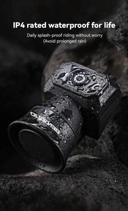 IP4X Waterproof Bicycle Mountain Bike Horn 120 db Battery/Charging Bike Bell Children's Scooter Baby Stroller Balance Car Horn