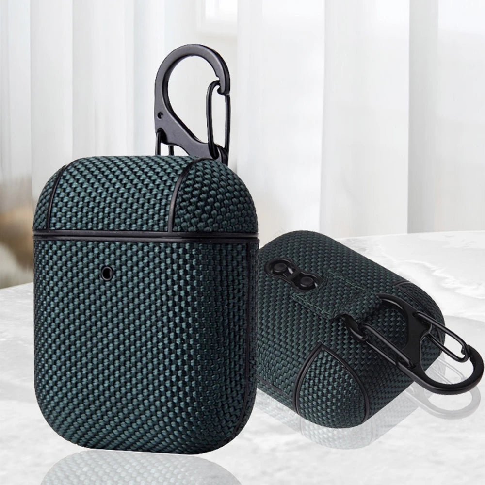 Case for AirPods Pro 2 Cover Wireless Earphone Case For AirPods 3 Textile Cloth Protective case AntiFingerprints For Airpods 2 1