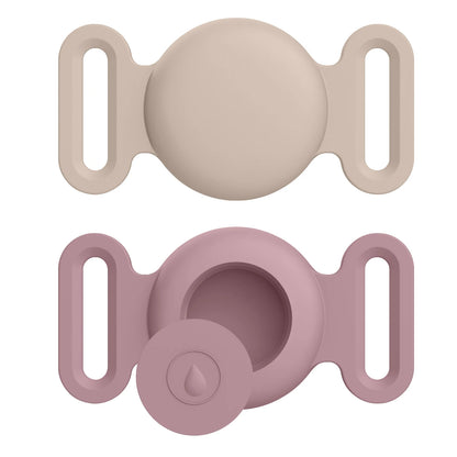 Waterproof Silicone Cover For Apple Airtag Case Double Ear Dog Cat Collar GPS Finder Protective Cases For Apple Air Tag Tracker
