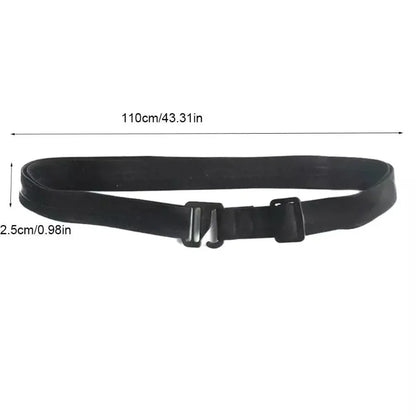 Men'S Nylon Shirt Stays with Anti-Slip Elastic Grip and Adjustable Buckle - Non-Textile Weaved Shirt Holder Straps