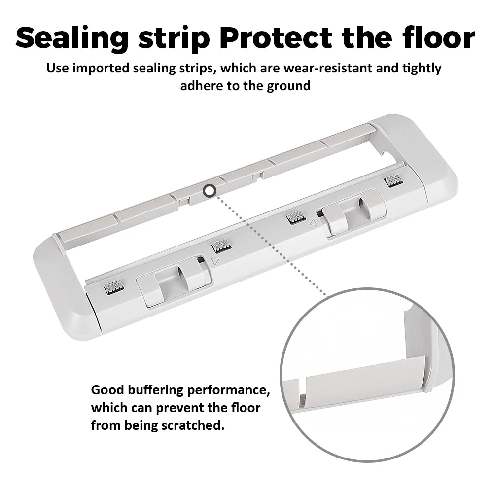 Main Rolling Brush Cover For Dreame X40 X40 Pro X40Ultra D20 Ultra S30 X30 X30 Ultra X30Pro Robot Vacuum Rubber Brush Cover Part
