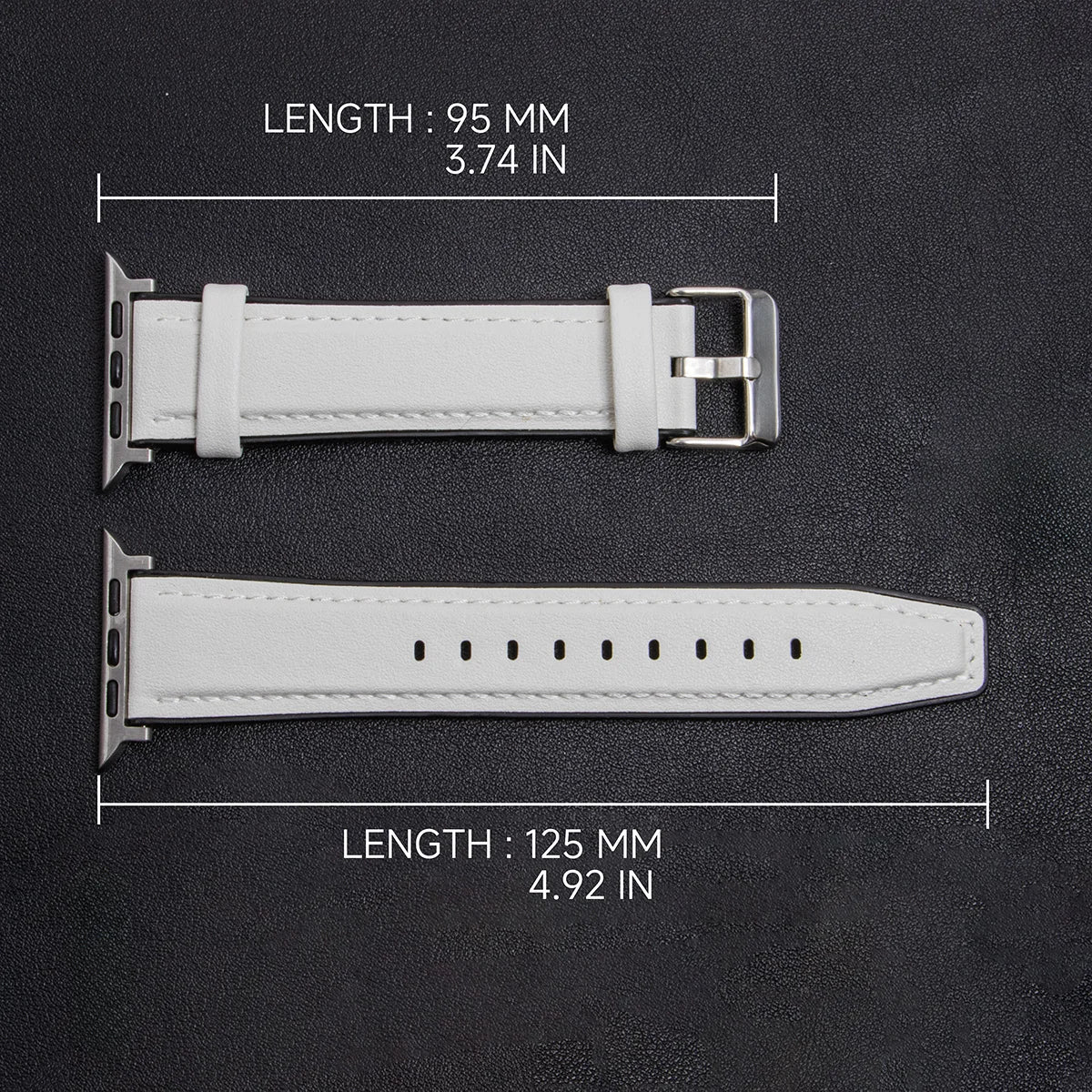 Leather Band Strap for Apple Watch Band Ultra 3 49mm 11 10 9 8 7 46 45 41mm High Quality for IWatch Series 6SE54 44 40mm Correa