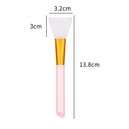 1/4/5/6-pack advanced silicone facial mask brush - mild and soft, suitable for all skin types, formaldehyde free