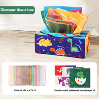 Dinosaur tissue box