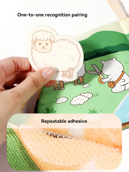 Children's Fabric Books, Book Baby Toys, Educational and Stimulating for Children, Parent-Child Interaction Toys