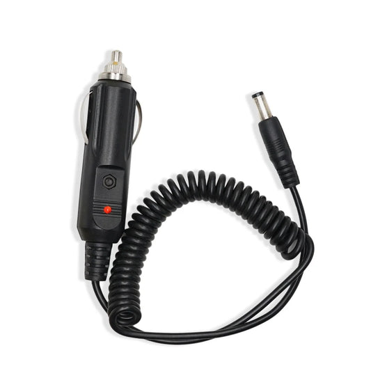 12V DC Power Car Charger for Walkie Talkie UV-5R UV9R UV-82 UV-9R Plus UV5RE 5RA Baofeng Accessories Radio Charge Base Cord