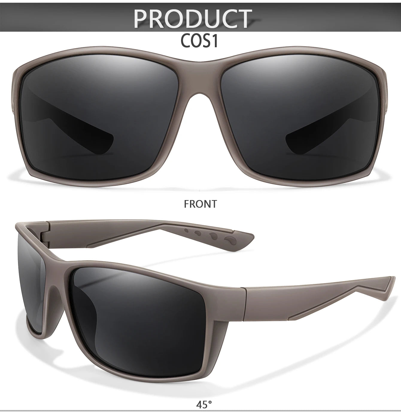 Polarized Sunglasses UV400 Classic Goggles Men And Women Cycling Outdoor Sports Fishing Driving Hiking Colorful Shades