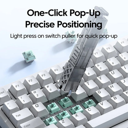 NEW 2 in 1Switches Puller Keycap Puller Customized Hot Swap Shaft Keycap Remover for Mechanical Keyboards Accessories DIY Kit