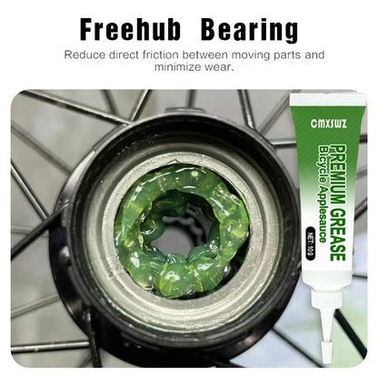 10g 1/3/5pcs Bicycle Lubricating Oil Green Effect Bearing Grease Hub Lubricants Lipid Elements