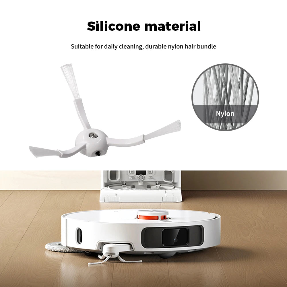 Side Brush Accessories For Xiaomi 1S For Roborock S5 S6 S5MAX S50 S60 S7Max S8 Pro Ultra E4 E5 Q5Pro Q8 Max T8 Robot Vacuum Part