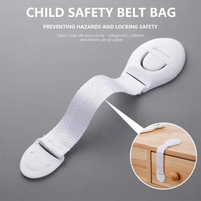 Child Safety Cabinet Lock Kids Security Protection Drawer Door Cabinet Lock Plastic Protection Baby Safety Door Lock