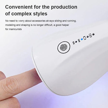 LINMANDA Handheld UV LED Nail Lamp USB Rechargeable Mini Manicure Lamp Nail Dryer With 5 Lamp Beads Quick Drying Gel Nail Polish