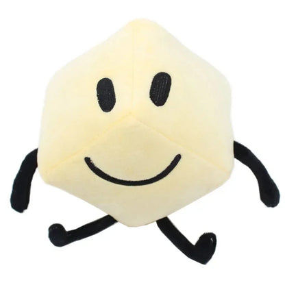 New Arrival BFDI Battle For Dream Island Plush Toy 70 Stuffed Doll Soft Animal X Number Blintz Block Marker Stapler French Fries