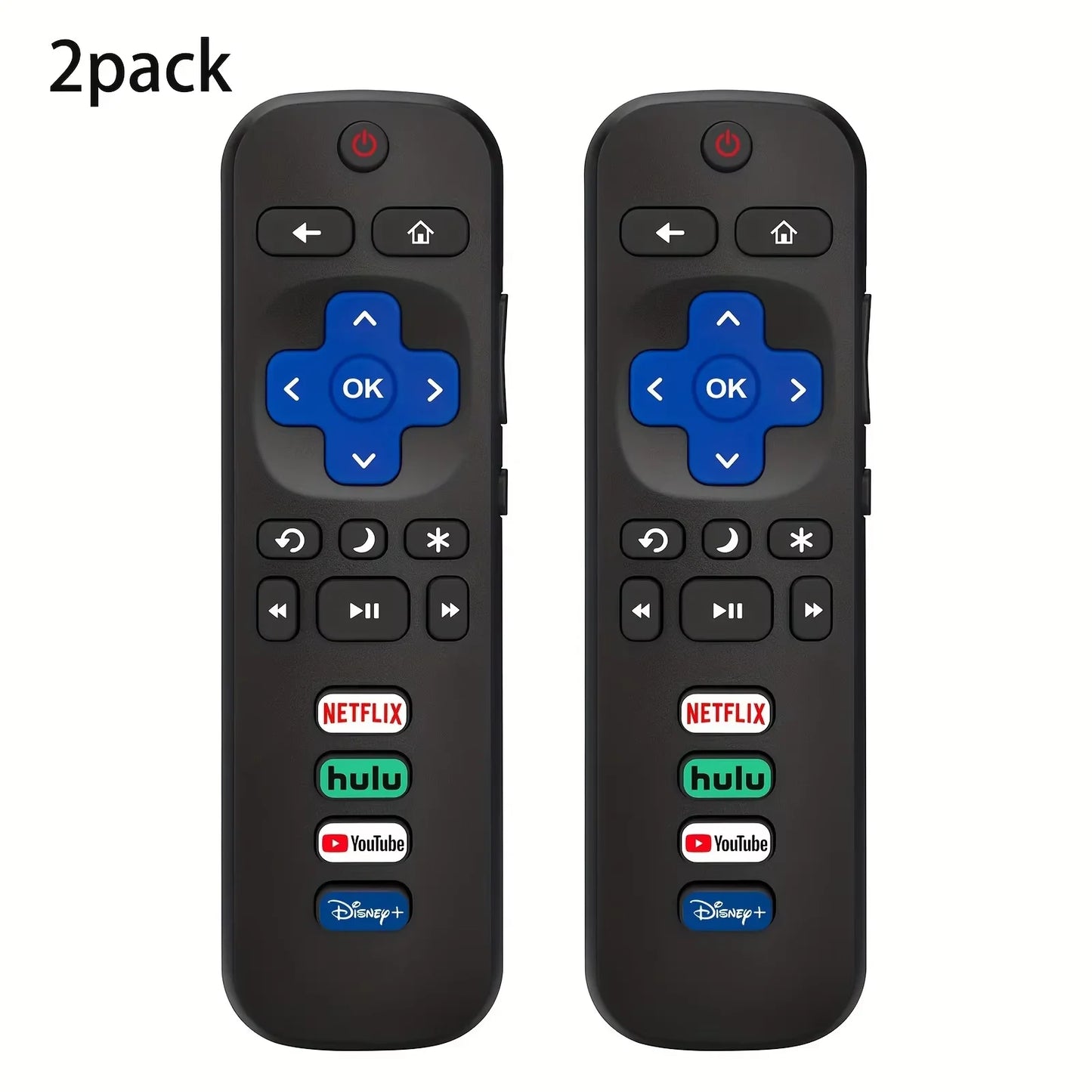New Television Remote Control Replacement Remote Control For Roku TV 55UP120 32S4610R 50FS3750 32FS3700 32FS4610R 32S800 32S850