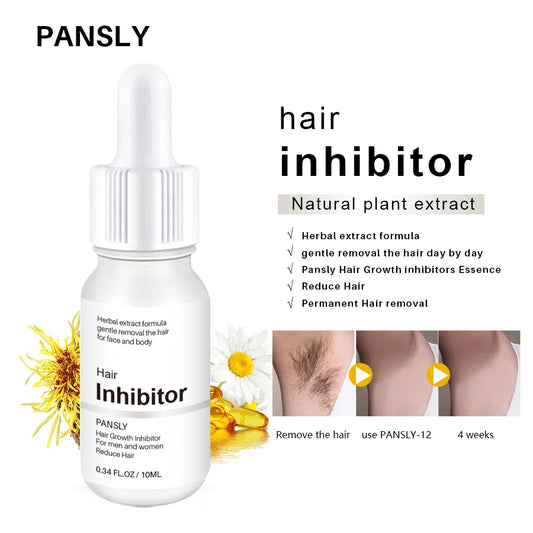 Professional Stop Hair Growth Inhibitor Serum Oil Painless Moisturizing Whitening Removal Non-irritating Skin Care Body Beauty