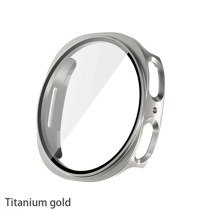 Glass+case For Samsung Galaxy watch 8 40mm 44mm scratch-resistant full-coverage screen protector For Samsung Galaxy watch8 Cover