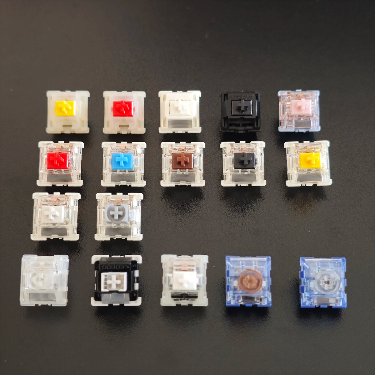 Outemu Gateron Kailh Switches Tester Multi Brand Experience Package for Mechanical Keyboard Magnetic Keyboard Low Profile Switch