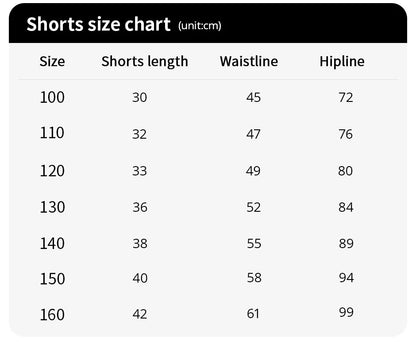 2-piece children's summer cute cartoon printed short sleeved shorts set for boys and girls casual and comfortable T-shirt shorts