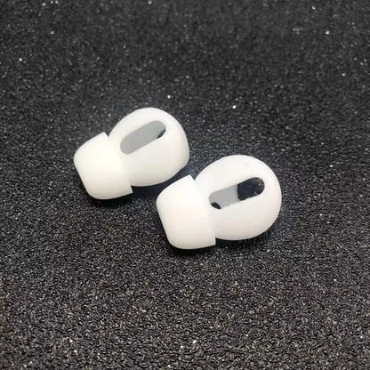 2pcs/Pair Ear Pads For Airpods 1/2 Wireless Bluetooth Iphone Earphones Silicone Covers Caps Earphone Case Earpads Eartips