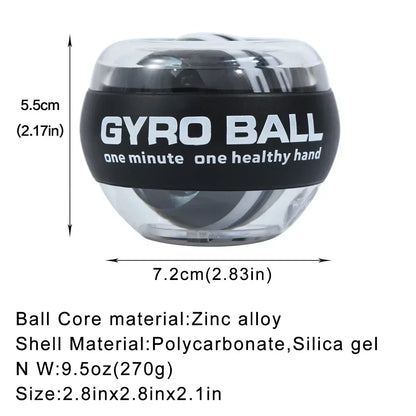 Entraîneur de puissance de boule gyroscopique de poignet à démarrage automatique, exercice d'avant-bras, dispositif renforcement