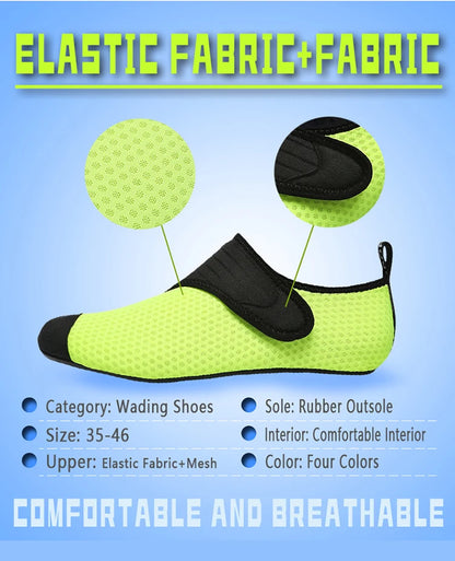 Men's Women's Kids Quick Dry Water Sports Barefoot Feeling Wading Shoes, Water Shoes for Swimming, Windsurfing, Surfing Shoes