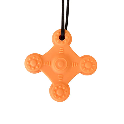1pcs Silicone Teether Kids Chew Necklace Sensory Chewy Pendant Oral Motor Toys Therapy Tools for Autism Children's Goods