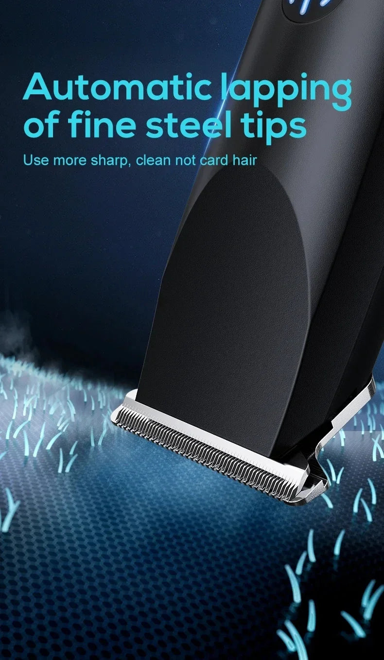 New Electric Hair Clipper Hair Trimmer for Men Body Groomer & Pubic Waterproof Hair Trimmer Replaceable Ceramic Blade 2026
