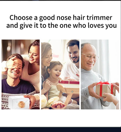 Mini Pocket Nose Hair Trimmer Painless Clipper Nose Ears Hair Eyebrow Waterproof Portable Trimmer For Men Women