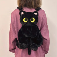 black cat backpack