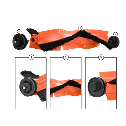 Main Brush for Xiaomi Robot Vacuum X10 / X20 Plus / S20+ / S10 Plus / X20 Max / D109GL Vacuum Cleaner Accessories