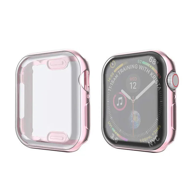Screen Protector For Apple Watch Ultra 9 8 7 6 SE 5 4 3 2 Case bumper Cover for iwatch series 49mm 45mm 41mm 44mm 40mm 42mm 38mm