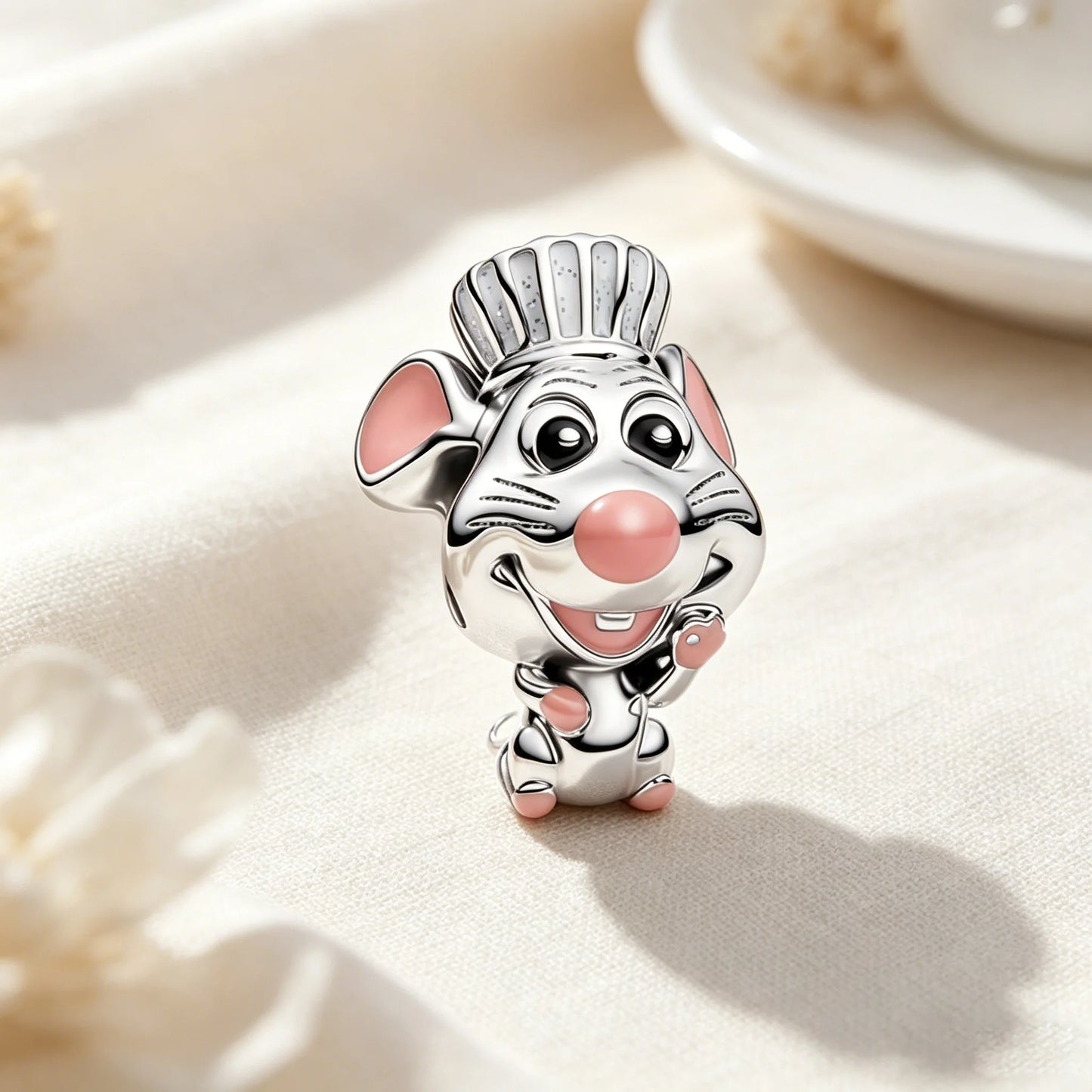 Disney Ratatouille Finding Nemo Dumbo Charm Beads Pendant fit Original Bracelet Necklace Beads for Diy Jewelry Gift