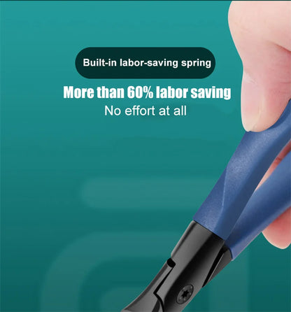 Large Size Stainless Steel Nail Clipper - Professional Toenails Trimmer Thick Hard & Durable Nail File for Household Use