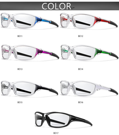 Photochromic Cycling Sunglasses Men Outdoor Sports Tactical Camouflage Goggles Vintage Driving Riding Fishing Windproof