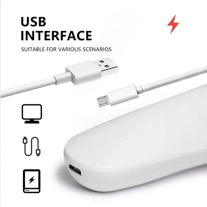 LINMANDA Handheld UV LED Nail Lamp USB Rechargeable Mini Manicure Lamp Nail Dryer With 5 Lamp Beads Quick Drying Gel Nail Polish