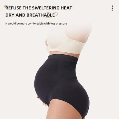 Seamless Panties for Women Boxer Safety Pants Comfort Pregnant Clothes Soft Breathable Maternity Underwear Plus Size Panties