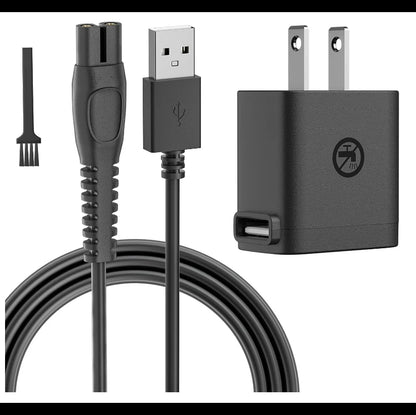 5V 1A Charger Cable For Philips Norelco One Blade QP2724 QP2834 MG5910 MG7910 MG9510 MG9520 PQ888 PQ889/Norelco Shaver 3900