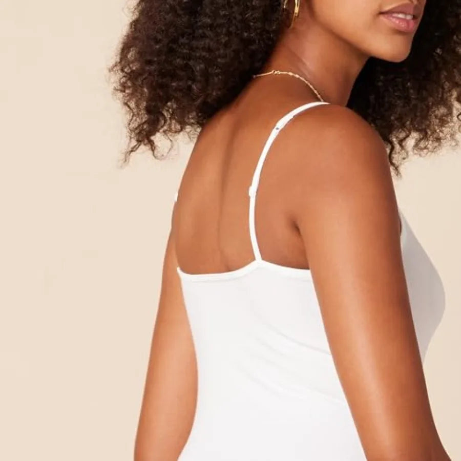 Women's Slim-Fit Camisole for Layering and Everyday Wear, Pack of 4