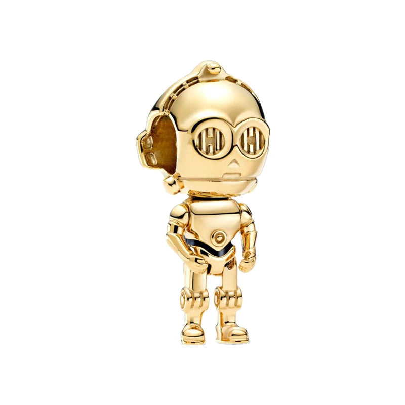 Star Wars Charm Beads Pendant fit Original Snake Silver Bracelet Necklace Beads for Diy Jewelry Women Gift