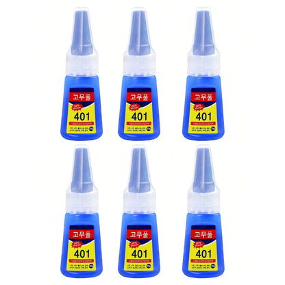 1/2/6pcs 20g Super Strong Nail Glue For False Nails Soft Nail Tips Gel Quick Drying,Suitable For Nail Art Beginners Adhesive Gel