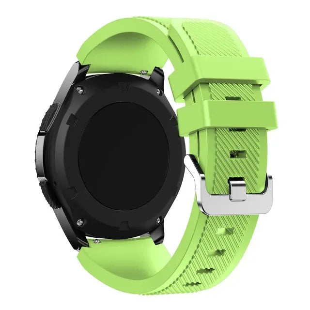 20mm 22mm Band for Samsung Galaxy Watch 7/5/6/4/3/46mm/active2/Gear s3 Frontier/Sport silicone bracelet Huawei GT 4/3/2/2E strap