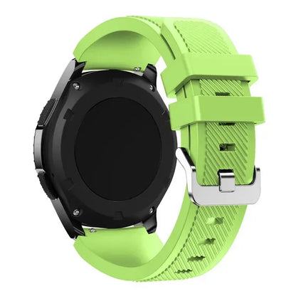 20mm 22mm Band for Samsung Galaxy Watch 7/5/6/4/3/46mm/active2/Gear s3 Frontier/Sport silicone bracelet Huawei GT 4/3/2/2E strap